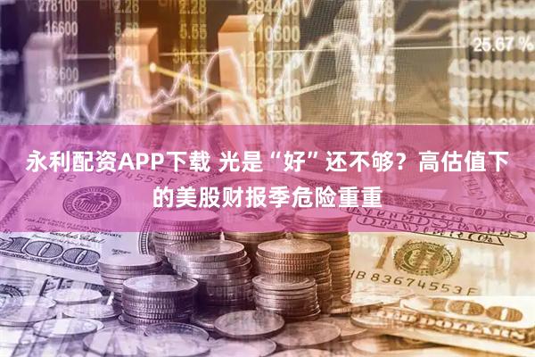 永利配资APP下载 光是“好”还不够？高估值下的美股财报季危险重重